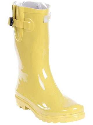 Forever Young Womens Rain Boots in Womens Boots Yellow Walmart