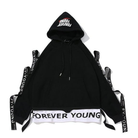 Forever Young Pullover Hoodie Sweatshirt