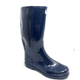 thumbnail image 1 of Forever Young  Solid Rubber Rain Boots with Side Zipper (Women's), 1 of 4