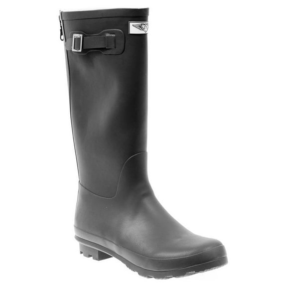 Forever Young Woman's Mock Zipper Rainboot 6-11