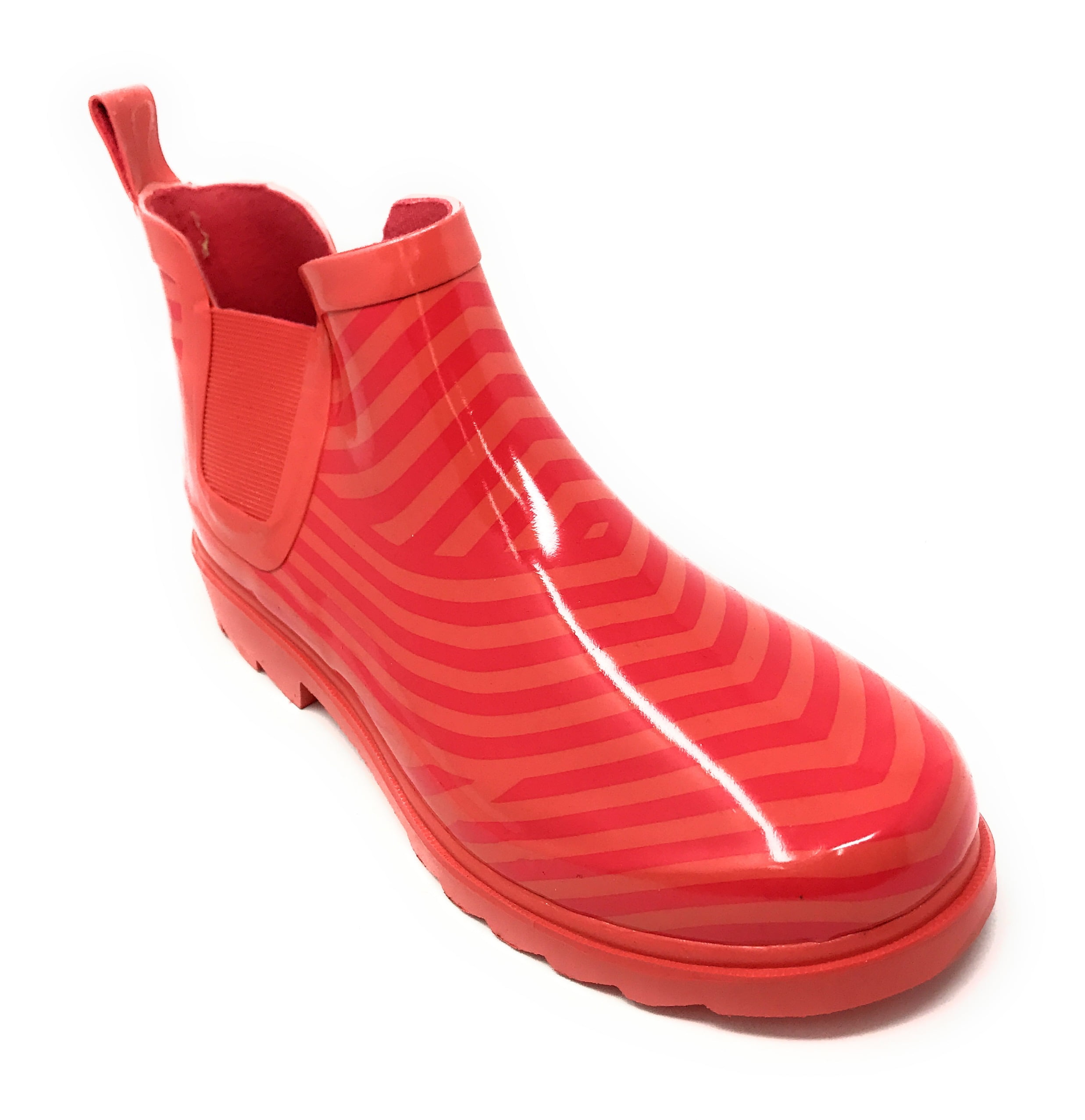 Forever Young Women's Chevron Chelsea Rain Boot