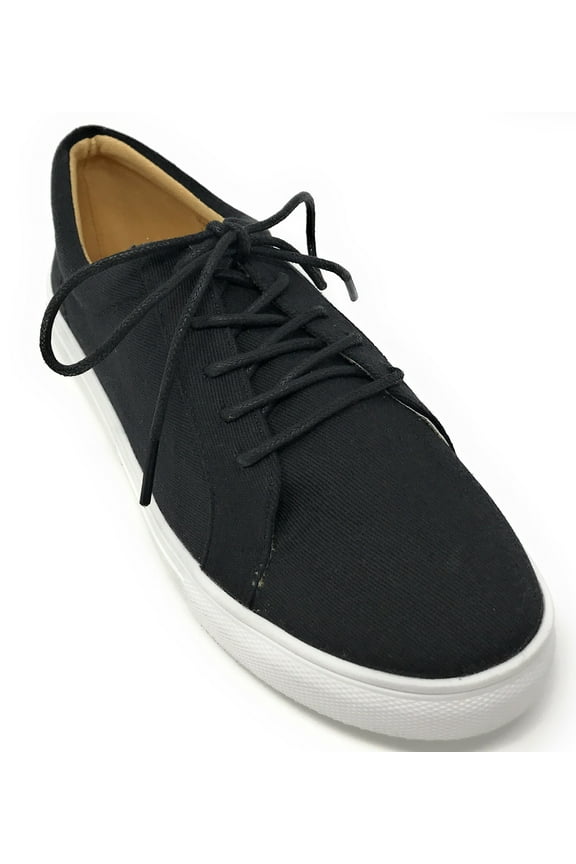 Women's Denim Lace Up Sneakers