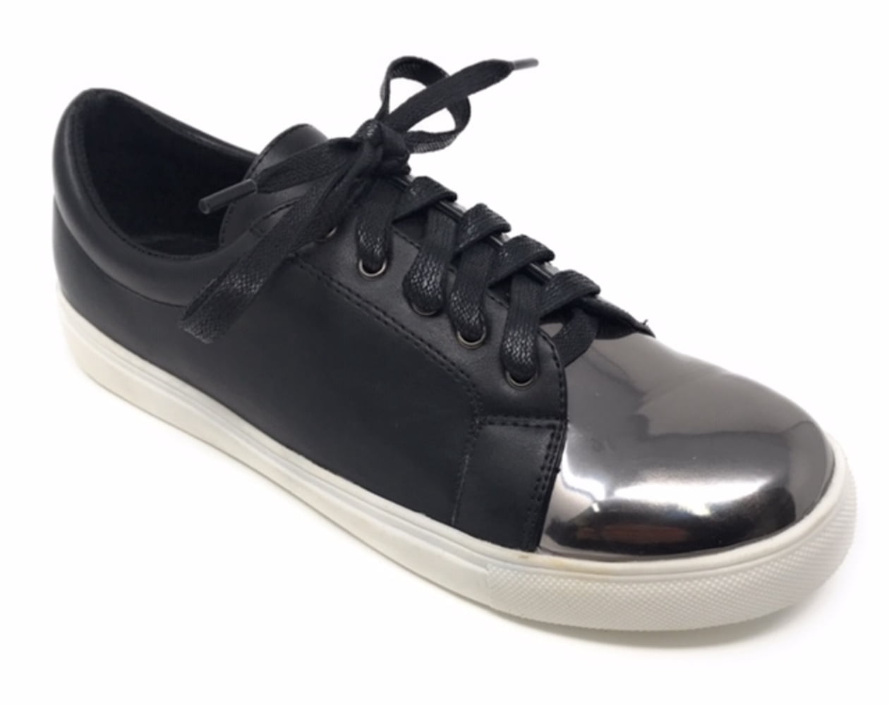 Forever Young Women's Metallic Tip Lace up Sneakers