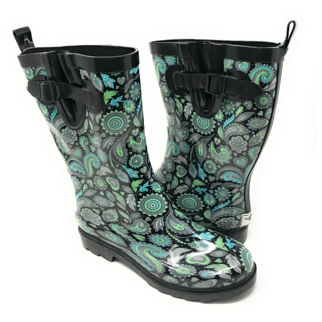 chooka ladies lined rain boots