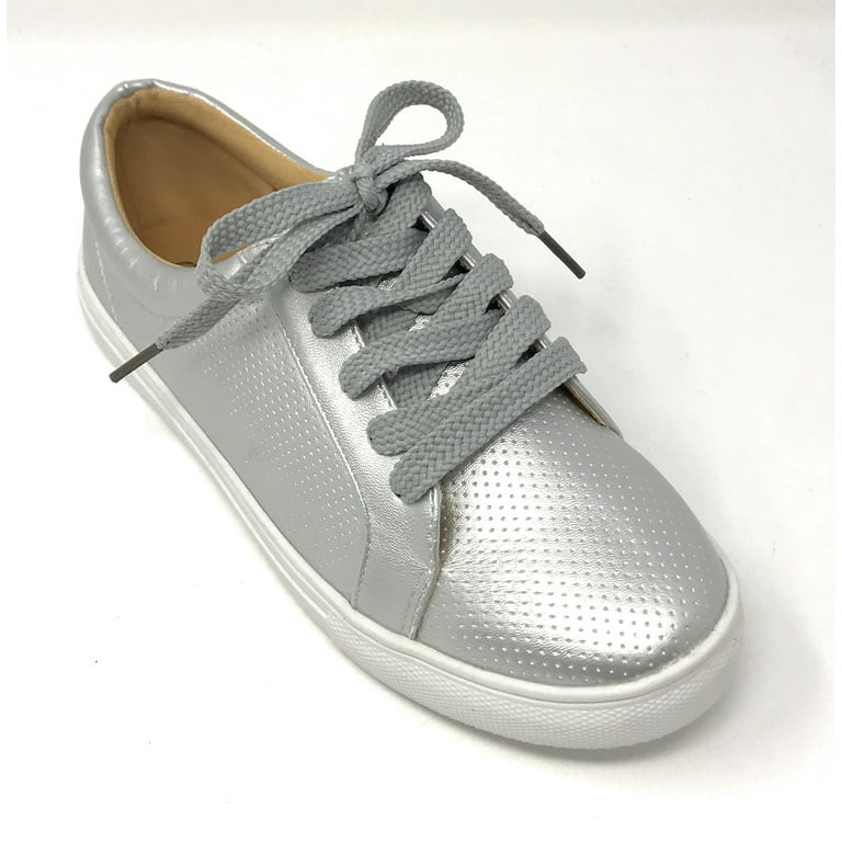 Forever Young Women s Perforated Lace up Sneakers