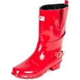 thumbnail image 1 of Forever Young Women's Short Strapped with Buckle Rain Boot, 1 of 5