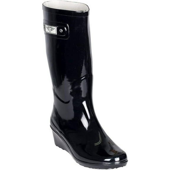 Forever Young Women's Two Tone Tall Rain Boot