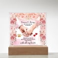 thumbnail image 1 of Forever and Always Printed Square Shaped Acrylic Plaque, 1 of 20