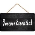 Forever and Essential Wooden Free Standing Sign, Hand Painted Home ...