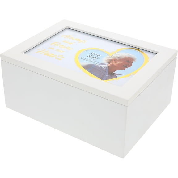 Pavilion Gift Company - Forever in our Hearts - Keepsake Photo Frame Box