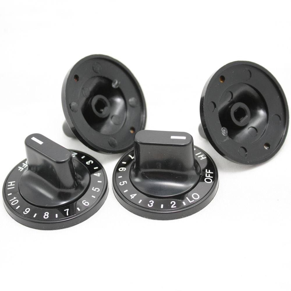 ForeverPRO 12200035 Top Burner Control Knob Kit for Whirlpool Cooktop (AP4011301) 1658 7-3272 7-3662