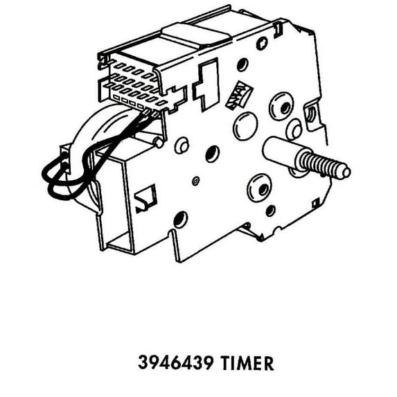 ForeverPRO 285938 Timer for Whirlpool Washer 1016893 3358741 3946439 AH871336