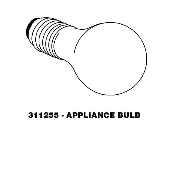 ForeverPRO 40A15 Light Bulb for Whirlpool Refrigerator 15199 10664502 2255743 0020478