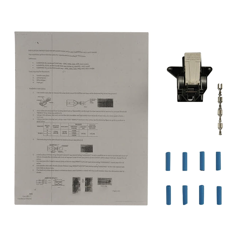ForeverPRO 5304525218 Latch Assembly for Frigidaire Dishwasher 154758101 5304516818