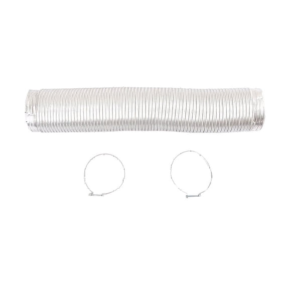 ForeverPRO 5305512431 4" X 8 Flex Alum. Du for Frigidaire Dryer 5304412431