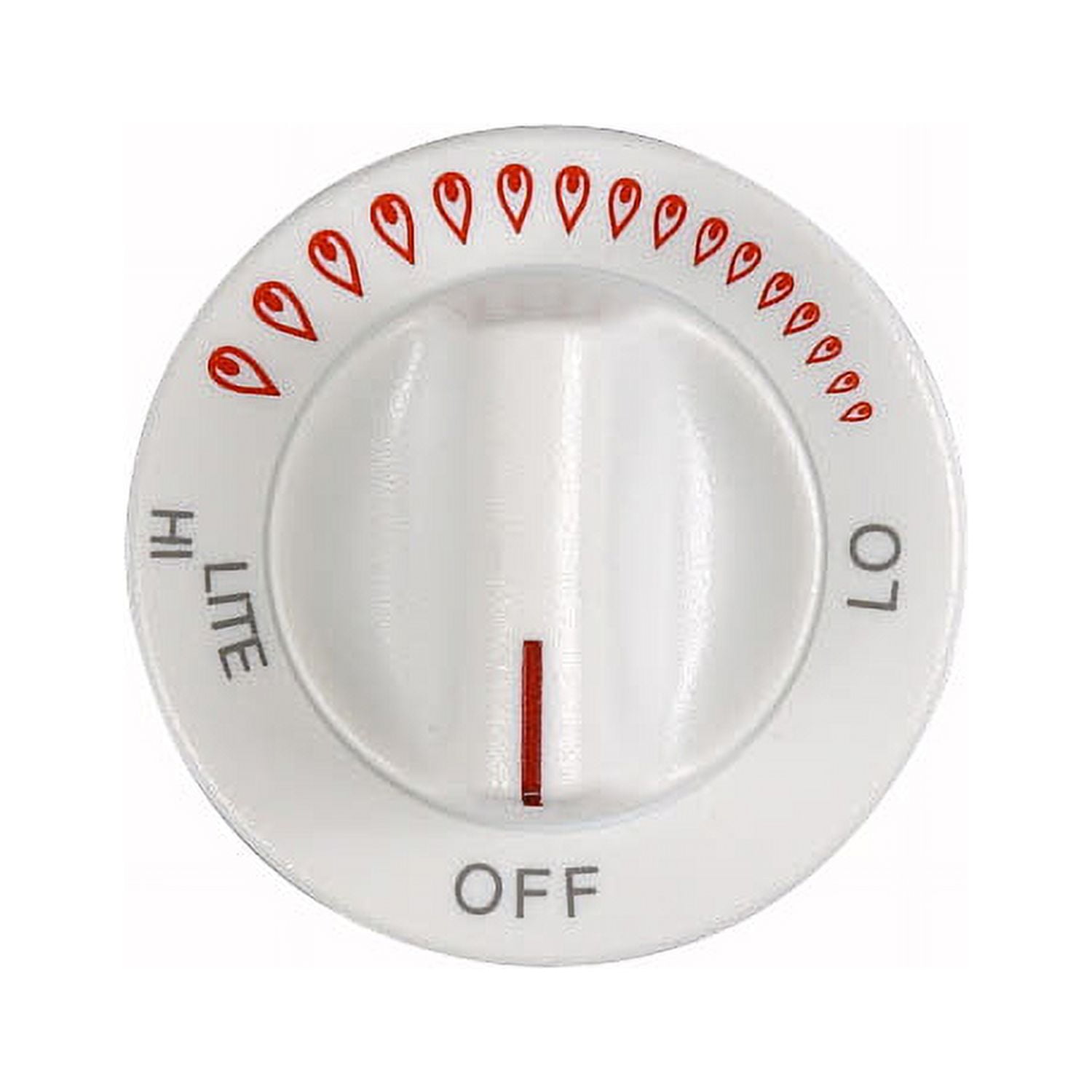 ForeverPRO 74002115 Knob Burner (Wht) for Magic Chef Cooktop 702334 AH2080748 EA2080748 PS2080748