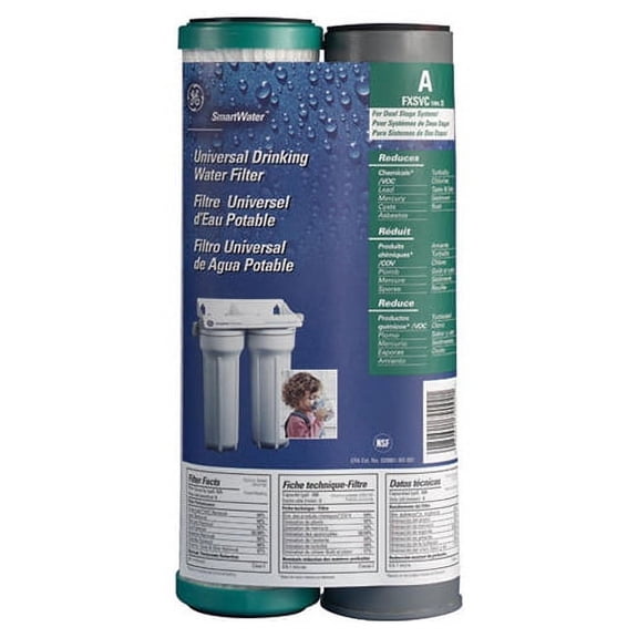 ForeverPRO FXSVC Filter Set for GE Appliance FXSLC WS35X10026 WS35X10028
