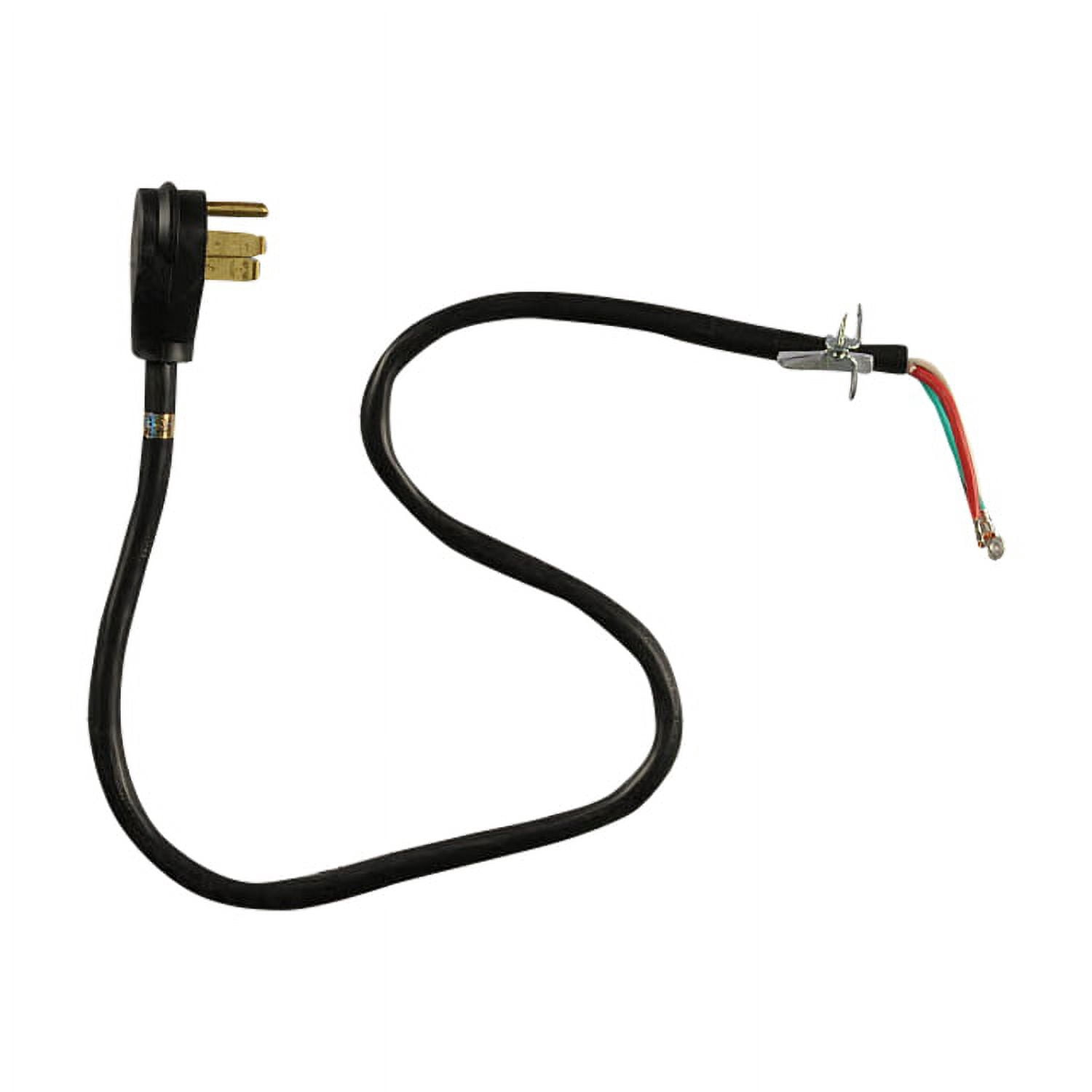 ForeverPRO PT400 Range Cord 4 Wire 40 Amp 4' for Whirlpool Range 4392902 74003423 9755191 9755404