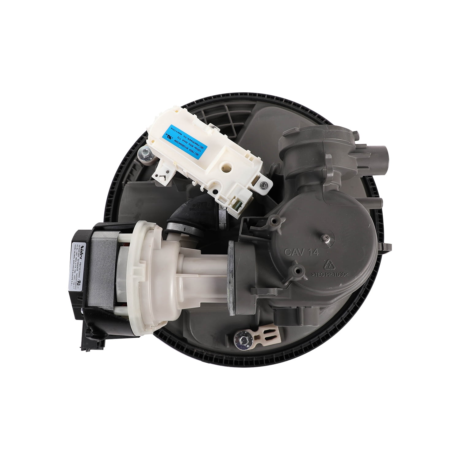 ForeverPRO W11319349 Pump&Motor for Whirlpool Dishwasher W10456966 W10850358 W10902325