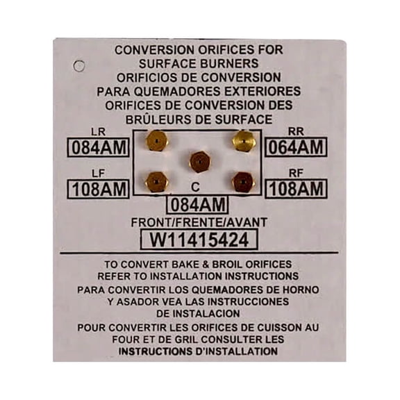 ForeverPRO W11453918 Spud-Orfce for Whirlpool Range W11415424