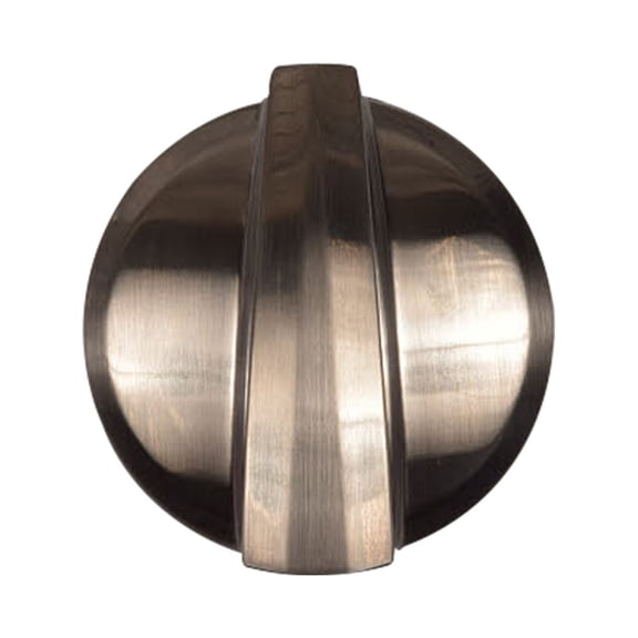 ForeverPRO WB03X27193 Range Knob - Stainless Steel for GE Range