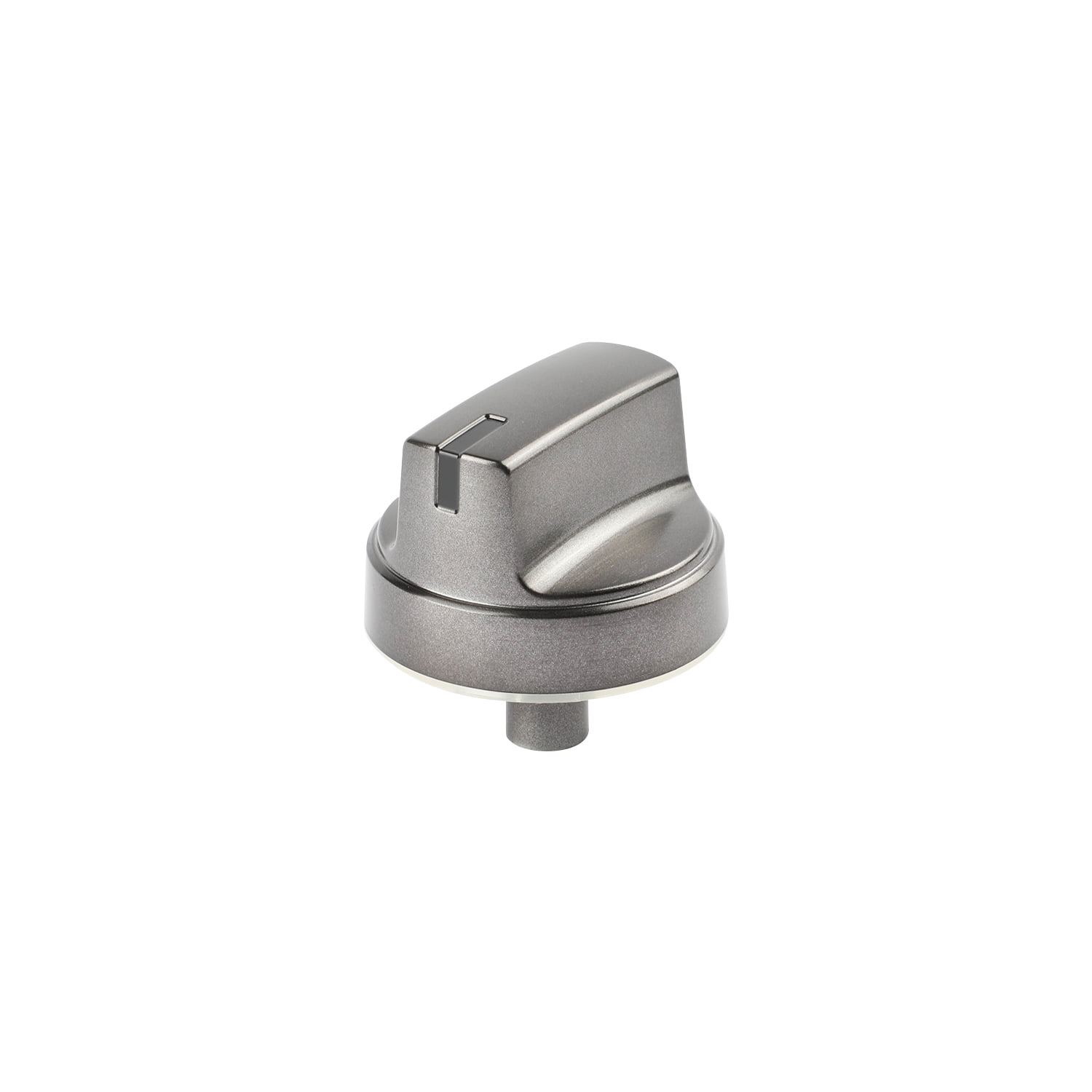 ForeverPRO WB03X31786 Black Stainless Range Control Knob for GE Appliance