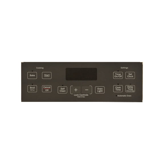 ForeverPRO WB07X20323 Range Control Panel - Black for GE Range