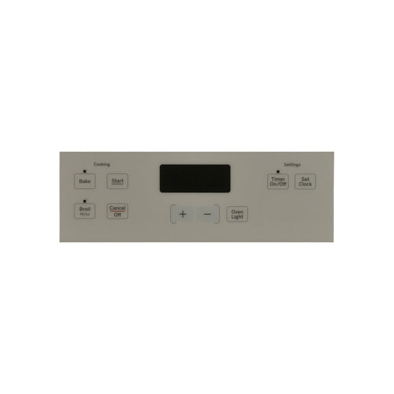 ForeverPRO WB07X21378 Range Control Panel - White for GE Range