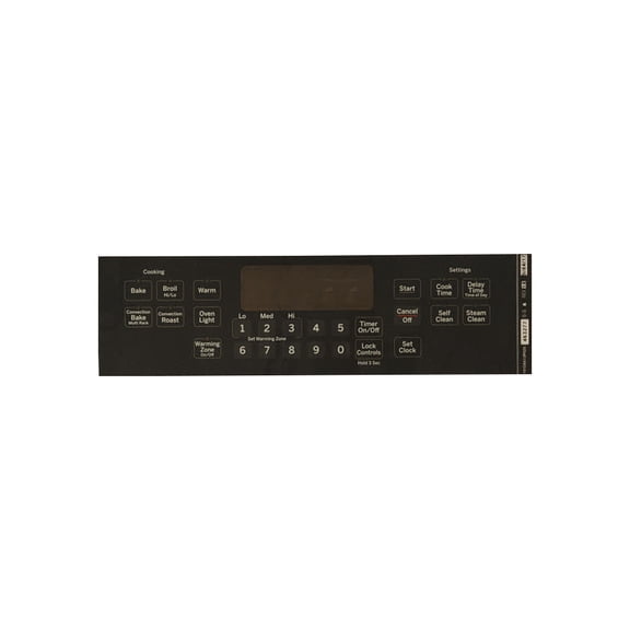 ForeverPRO WB07X21417 Range Control Panel - Gray for GE Range