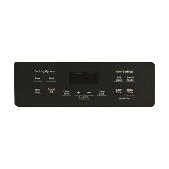 ForeverPRO WB07X24886 Range Control Panel - Black for GE Range