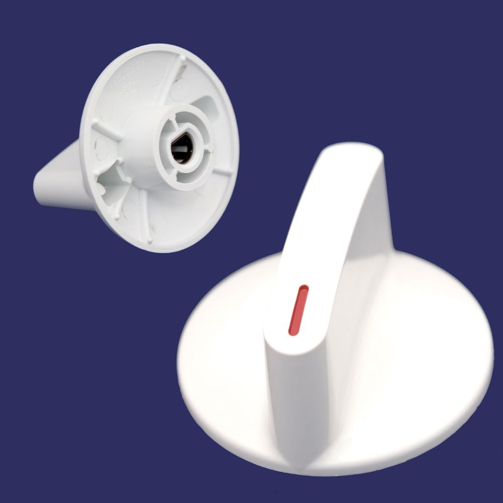 ForeverPRO WH1X2721 Knob And Clip Assembly for GE Washer WE01X10033 WE01X10038 WE01X10156 WE01X1207