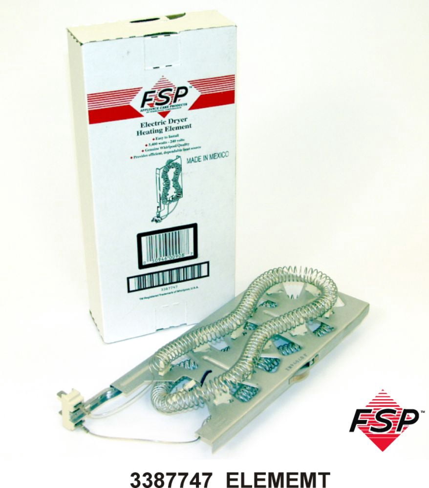 ForeverPRO WP3387747 Dryer Heating Element for Whirlpool Dryer 3387747 525502 80003 AH344597