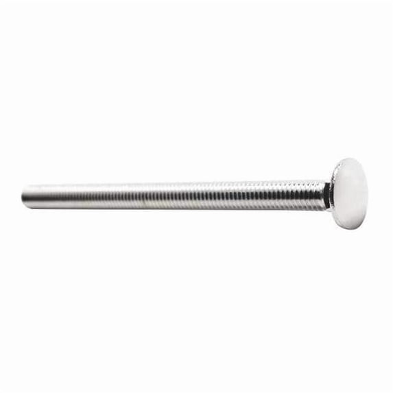 Carriage Bolt, Square Neck, 1/4"-20, 2 in L, 18-8 Stainless Steel, Not Graded, NL-19(SM), 25 PK