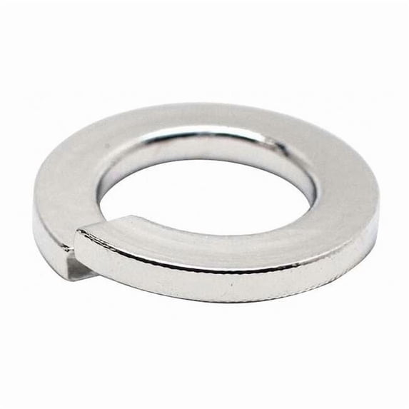Split Lock Washer, For Screw Size M8 18-8 Stainless Steel, NL-19 Finish, 100 PK