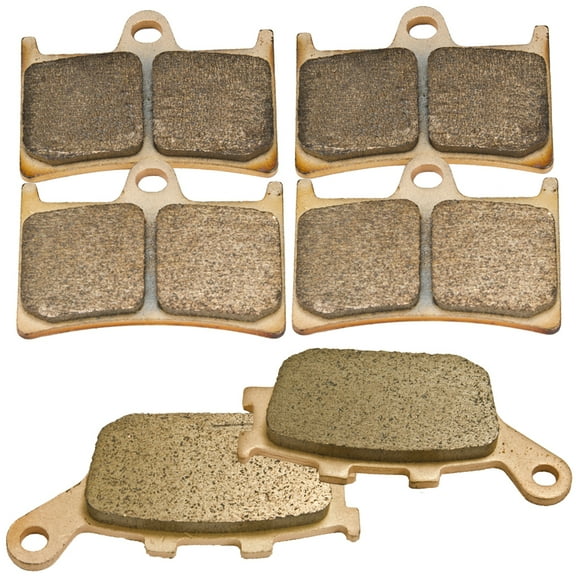 Foreverun Motor 3 Pair Front & Rear Sintered Brake Pads For Yamaha R6 YZFR6 YZF-R6 YZF-R6S 2003-2018