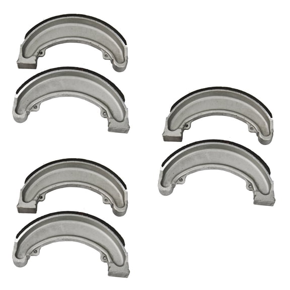 Foreverun Motor 3 Pairs Rear Brake Shoes for 1985-1987 Honda ATC 250 ES Big Red ATC 250 SX