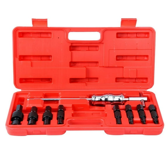 Foreverun Motor 9PCS Blind Hole Inner Bearing Puller Set Remover Slide Hammer Internal Kit 8-32mm