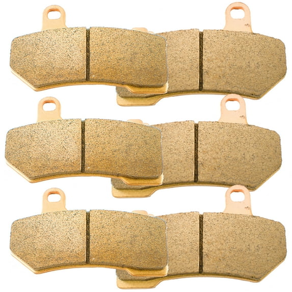 Foreverun Motor F+R Sintered Brake Pads Fit For Harley Road King /Electra Glide Classic/Street Glide