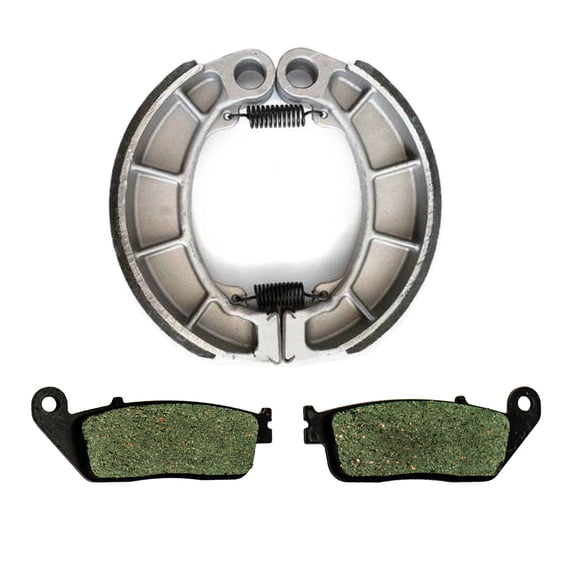 Foreverun Motor Front Brake Pads & Rear Shoes For Honda Shadow Spirit VT750C2F&VT750D 2001-2014