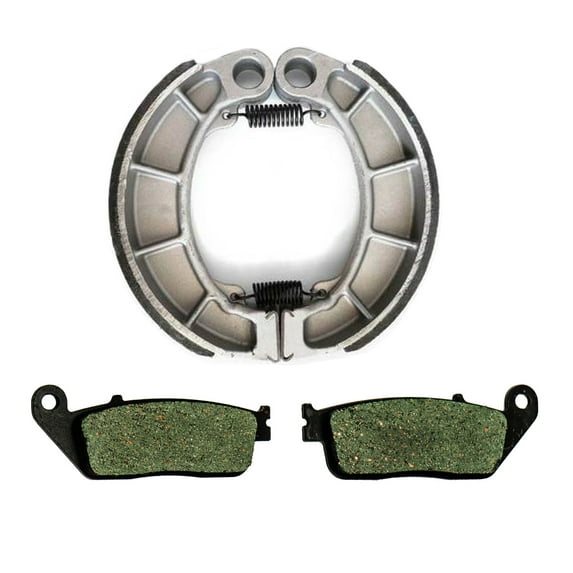 Foreverun Motor Front Brake Pads & Rear Shoes For Honda Shadow Spirit VT750C2F&VT750D 2001-2014