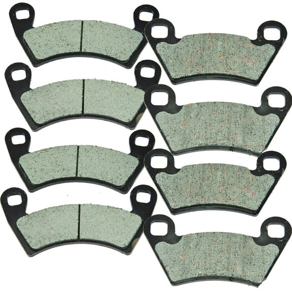 Foreverun Motor Front Rear Brake Pads Fits For Polaris Ranger XP 900 2013 2014 2015 2016 2017-2019