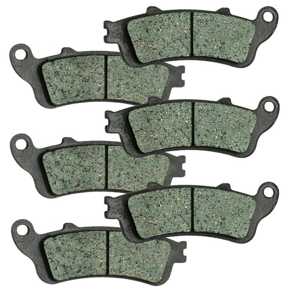 Foreverun Motor Front Rear Brake Pads For Honda VTX 1800 C/C1/C2/C3 2002-2008 2003 2004 2005 06