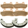 thumbnail image 1 of Foreverun Motor Front & Rear Brake Pads Shoes For 1984 1985 1986 HONDA CB 700 Nighthawk VF 700 C Magna, 1 of 1