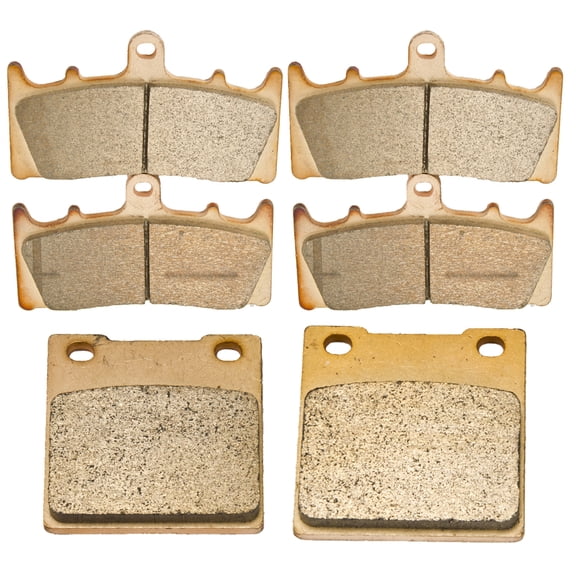 Foreverun Motor Front and Rear Performance Sintered Brake Pads Fit Suzuki GSX1300RZ Hayabusa 1300 2004-2007