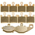 thumbnail image 1 of Foreverun Motor Front and Rear Sintered Brake Pads Fit for KAWASAKI ZX 6RR ZX 600 2003 2004 2005 2006, 1 of 1