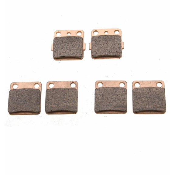 Foreverun Motor Front and Rear Sintered Brake Pads Fits Yamaha 350 YFZ350 Banshee 350 1990-2006