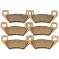 thumbnail image 1 of Foreverun Motor Front and Rear Sintered Brake Pads for Arctic Cat XT650 650 H1 Prowler 2006 2007 2008 2009, 1 of 4