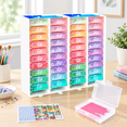 Foreveryoung 3-in-1 Art Tray Set Container Trays & Rack 40 - Walmart.com