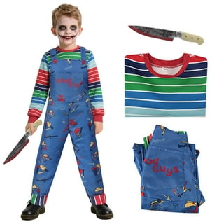 Halloween Chucky Costume Kids Child's Play Killer Fancy Dress - Foto 9