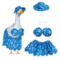 thumbnail image 1 of Forfamy Hawaiian Goose Outfit Summer Porch Goose Outfits Bikini Goose Clothes Cute Goose Costume for Outdoor Garden Yard Decor, 1 of 5